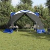 Tente Anti-Moustiques avec portes bleu pour 10 personnes, imperméable 