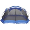 Tente Anti-Moustiques avec portes bleu pour 10 personnes, imperméable 