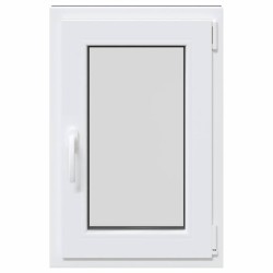 Fenêtre de sous-sol« RISOR » 50 x 75 cm oscillo-battante DIN droite anthracite 
