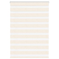 Store zèbre beige marbré largeur du tissu 110,9 cm polyester 
