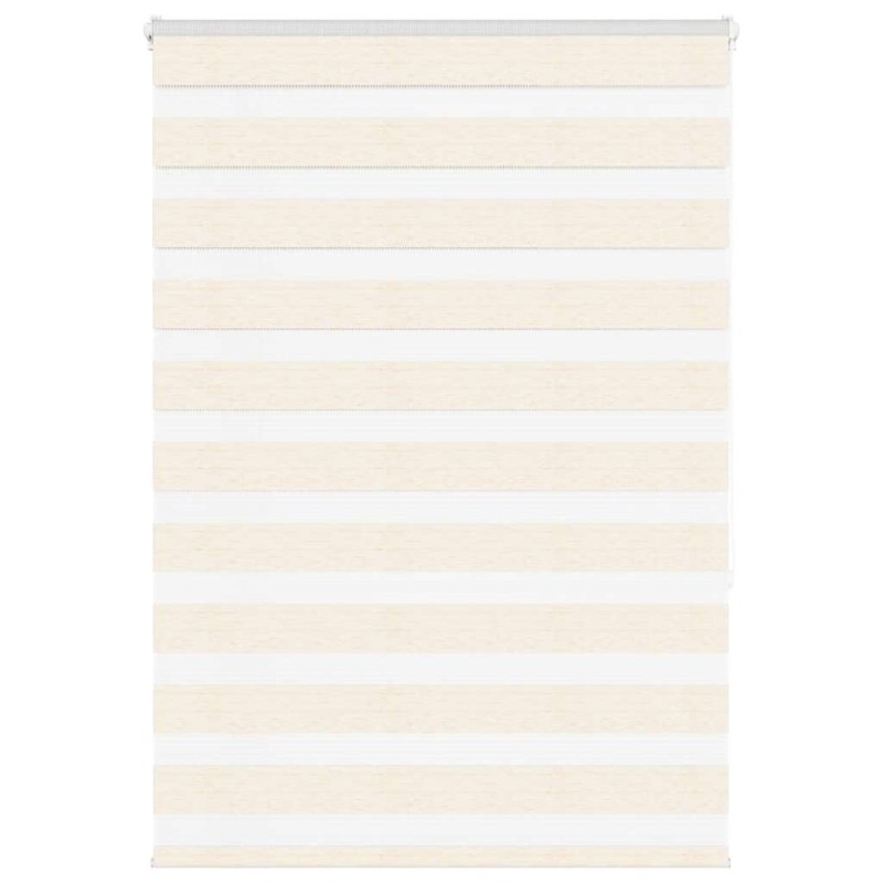 Store zèbre beige marbré largeur du tissu 110,9 cm polyester 