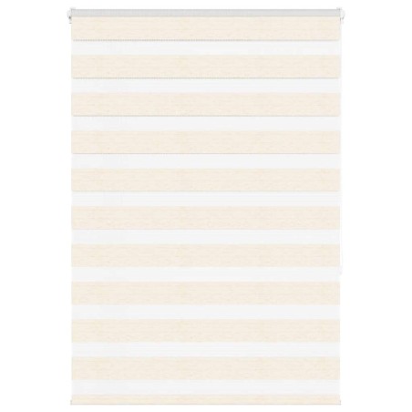 Store zèbre beige marbré largeur du tissu 110,9 cm polyester 