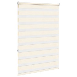 Store zèbre beige marbré largeur du tissu 110,9 cm polyester 