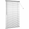 Store de Fenêtre avec des rideaux Autre Noir 105 x 175 cm Aluminium 