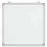 Tableau blanc magnétique 60x60x1,7 cm aluminium 