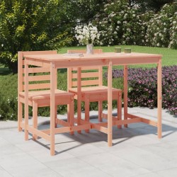 Table de jardin 159,5x82,5x110 cm bois massif de douglas 