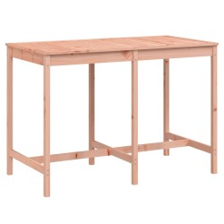 Table de jardin 159,5x82,5x110 cm bois massif de douglas 