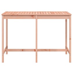 Table de jardin 159,5x82,5x110 cm bois massif de douglas 