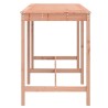 Table de jardin 159,5x82,5x110 cm bois massif de douglas 