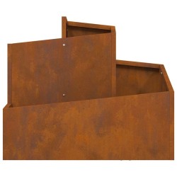 Pots & Jardinières Acier Corten Moyen Durable Pot en métal 