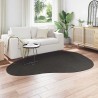 Tapis Anthracite 160 x 230 cm Polypropylène 