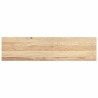 Marches d'escalier 2 pcs non traité bois de chêne massif 
