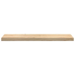 Marches d'escalier 2 pcs non traité bois de chêne massif 