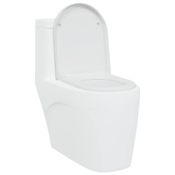 Siège de toilette à libération rapide avec fermeture douce Duroplast blanc 
