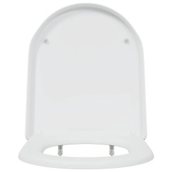 Siège de toilette à libération rapide avec fermeture douce Duroplast blanc 