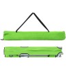2 lits de camping pliants avec sac de transport, en tissu Oxford 600D, couleur vert foncé. 