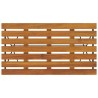 Table de bistro pliante 100x54x71cm Bois acacia solide et acier 