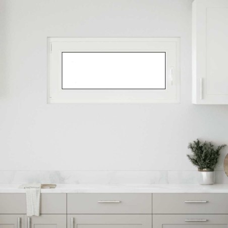 Fenêtre de sous-sol« RISOR » 100 x 50 cm oscillo-battante DIN gauche anthracite 