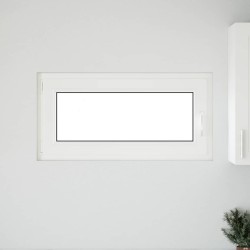 Fenêtre de sous-sol« RISOR » 100 x 50 cm oscillo-battante DIN gauche anthracite 