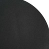 Tapis de sol de piscine noir Ø 366 cm en tissu non tissé rond. 