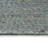 Tapis fait à la main Jute Rond 210 cm Vert olive 