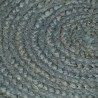 Tapis fait à la main Jute Rond 210 cm Vert olive 