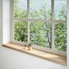Appuis de fenêtre 2 pcs non traité 160x30x2cm bois chêne massif 