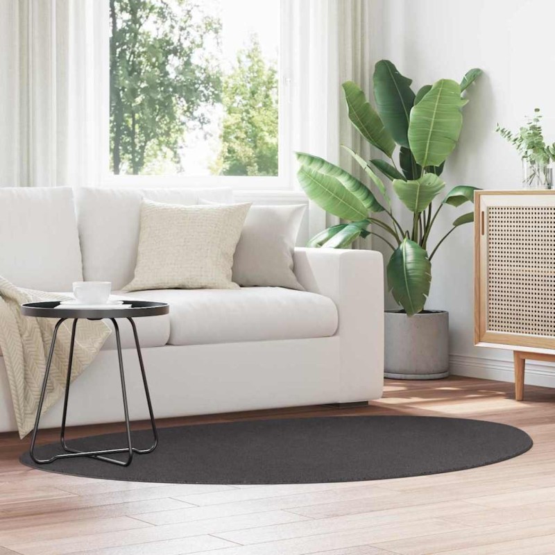 Tapis Anthracite 120 x 170 cm Polyester Tapis Anthracite 120 x 170 cm Polyester