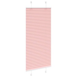 Store plissé rose 55x100 cm largeur du tissu 54,4 cm polyester 