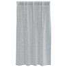 Rideaux 2 pcs Gris foncé 140 x 140 cm Polyester 