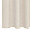 Rideaux avec des rideaux 2 pcs Sable 140 x 140 cm Polyester 