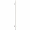 Poignées d'armoire 20 pcs argenté 224 mm acier inoxydable 