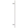 Poignées d'armoire 20 pcs argenté 224 mm acier inoxydable 