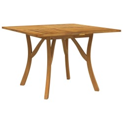 Table de jardin 110x110x75 cm Bois d'acacia solide 