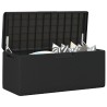 Boîte de rangement jardin coussin de siège anthracite 350 L PP 
