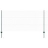 Poteaux de clôture 5 pcs U-Channel vert 120 cm en acier 