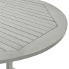 Table de jardin Gris 200x100x75 cm Bois d'acacia massif 
