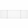 Tableau blanc magnétique pliable 160x50x1,7 cm aluminium 