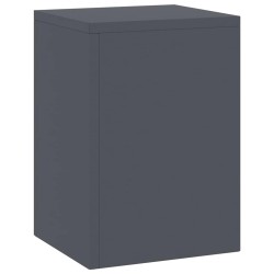 Supports de Plantes d'Extérieur Pillar 2 pcs Anthracite 24x24x35 cm Acier 