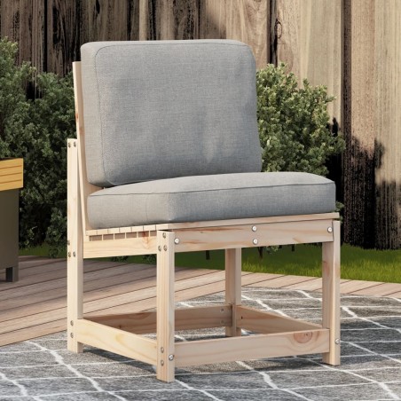 Chaise de jardin 50,5x55x77 cm bois de pin massif 