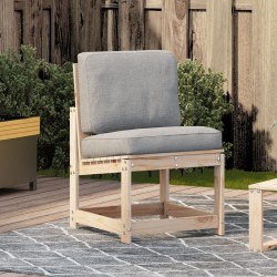 Chaise de jardin 50,5x55x77 cm bois de pin massif 