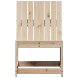 Chaise de jardin 50,5x55x77 cm bois de pin massif 
