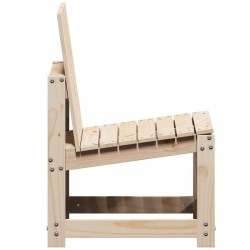 Chaise de jardin 50,5x55x77 cm bois de pin massif 