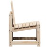 Chaise de jardin 50,5x55x77 cm bois de pin massif 