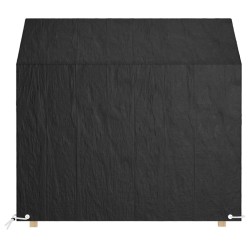 Housse de banc de jardin 8 œillets 130x70x70/88 cm polyéthylène 
