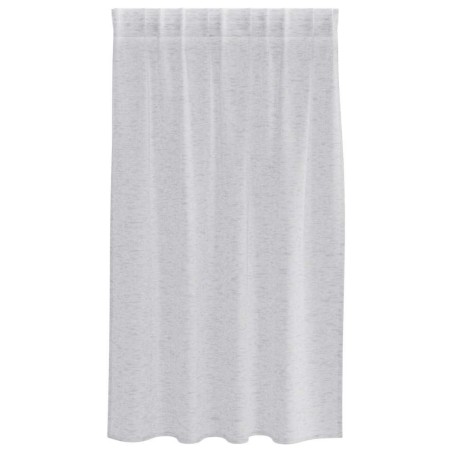 Rideaux 2 pcs Gris clair 140 x 140 cm Polyester 