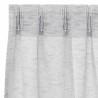 Rideaux 2 pcs Gris clair 140 x 140 cm Polyester 