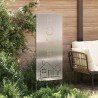 Panneau décoratif de jardin Argenté 50 x 140 cm Acier galvanisé 