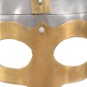 Casque de viking de réplique antique pour GN Argenté Acier 