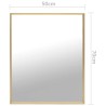 Miroir Doré 70x50 cm 